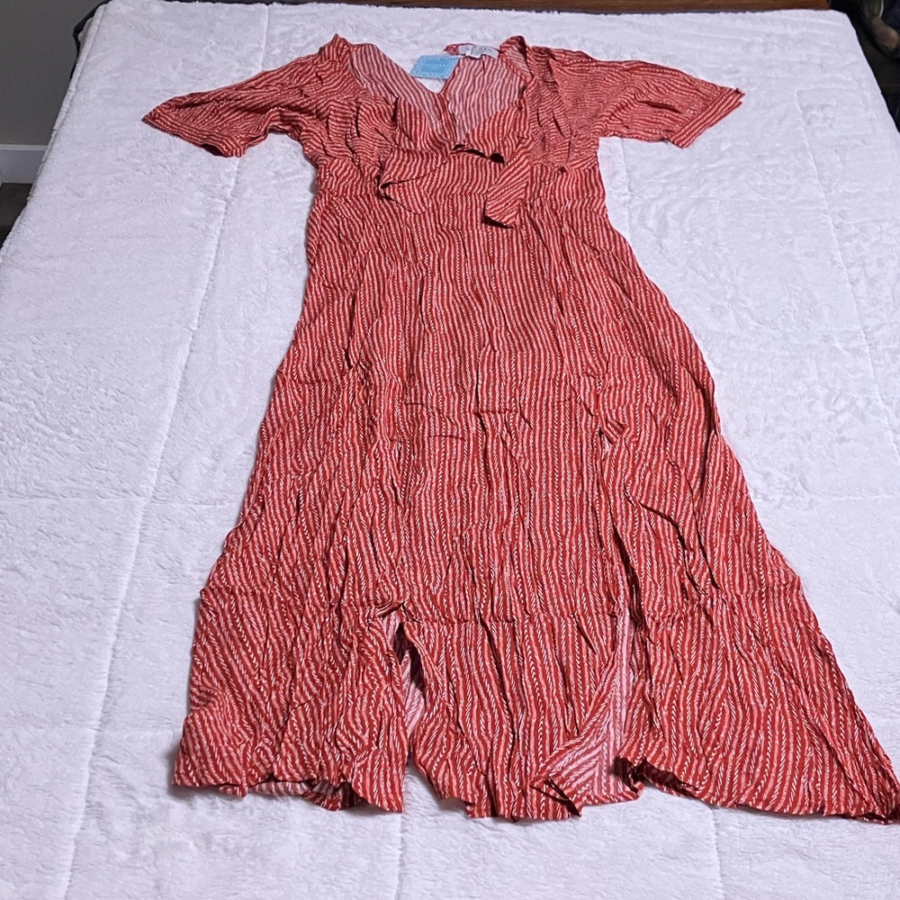 Hayden Red Maxi Dress